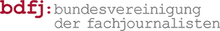 Logo BDFJ – Bundesvereinigung der Fachjournalisten